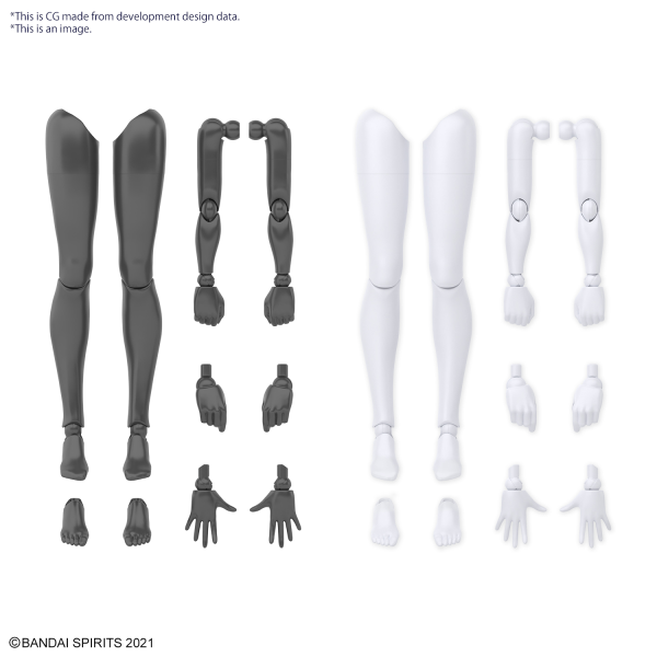 30MS OPTION BODY PARTS ARM PARTS & LEG PARTS [COLOR B]