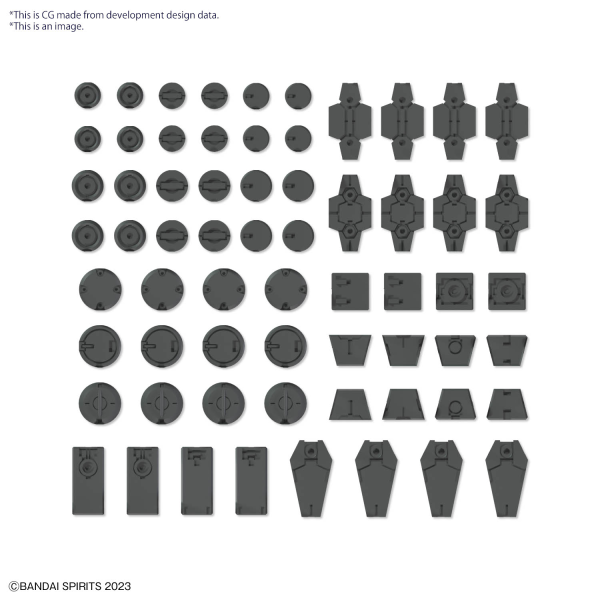 CUSTOMIZE MATERIAL (DECORATION PARTS 1 GRAY)