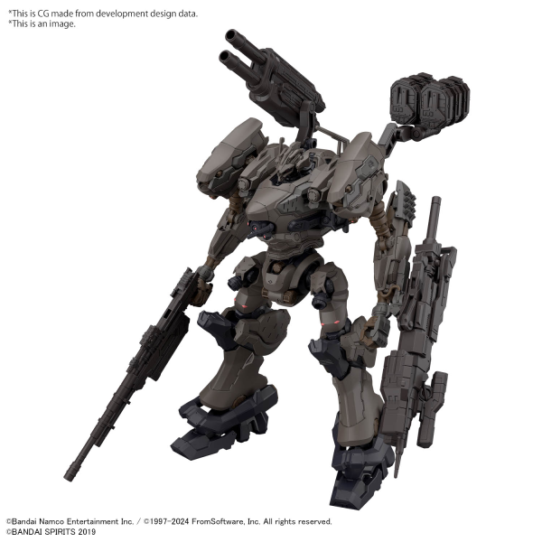 30MM ARMORED CORE Ⅵ FIRES OF RUBICON RaD CC-2000 ORBITER NIGHTFALL