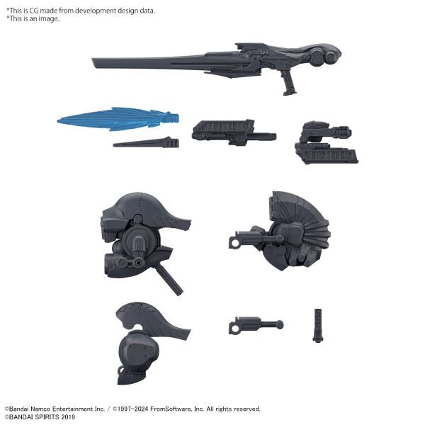 30MM OPTION PARTS SET ARMORED CORE Ⅵ FIRES OF RUBICON WEAPON SET 01