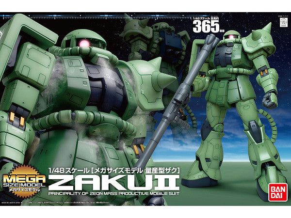 Mega Size Model - 1/48 Scale MS-06F Zaku 2