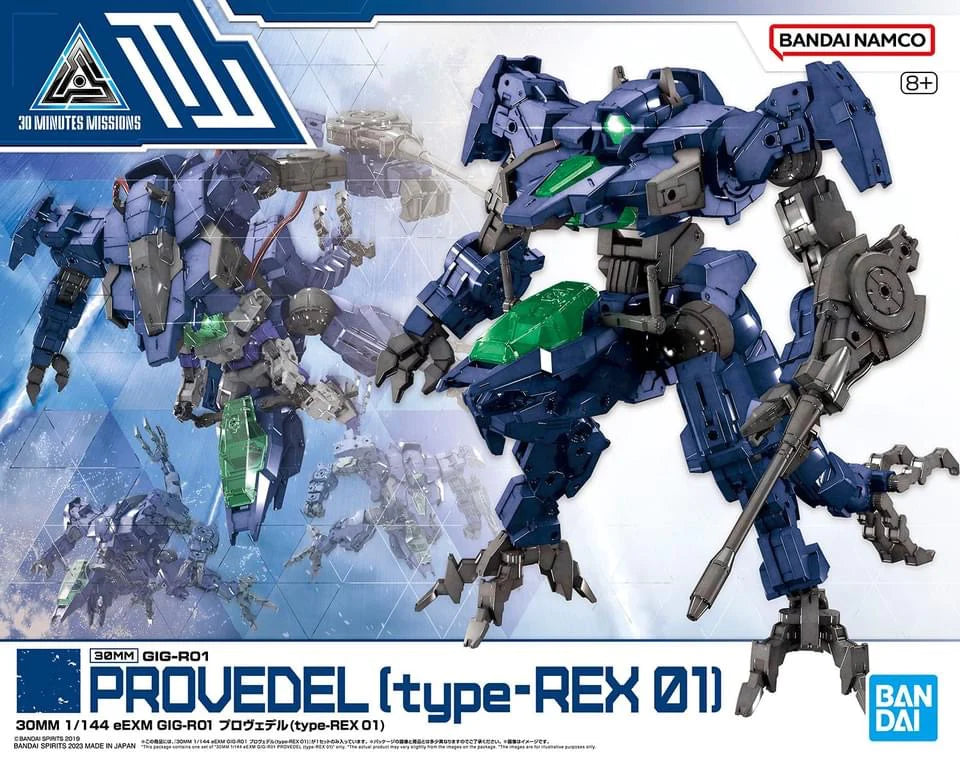 30MM eEXM GIG-R01 PROVEDEL (type-REX 01) 1/144 – Toronto Gundam