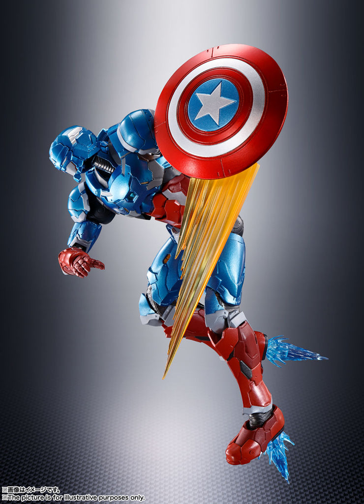 Bandai Spirits S.H.Figuarts Captain America (Tech-On Avengers) "Tech-On Avengers"