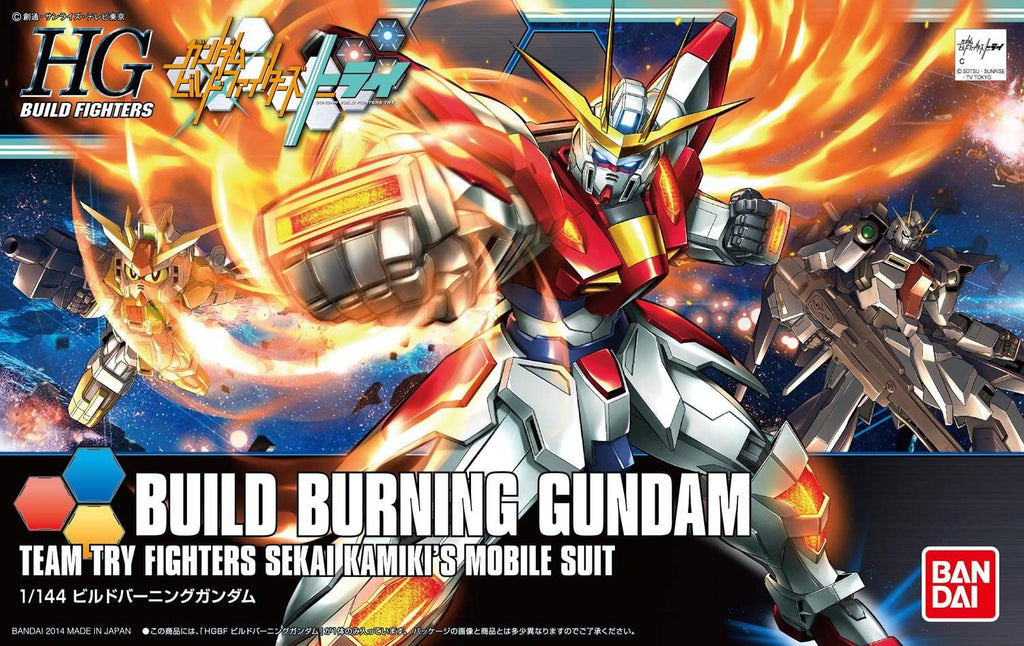 HGBF #018 Build Burning Gundam 1/144