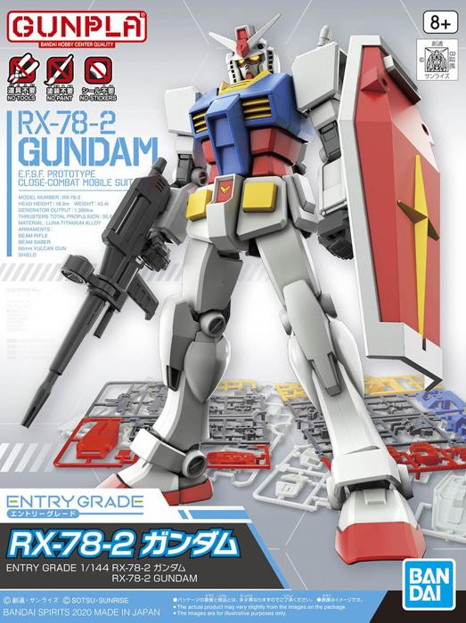 ENTRY GRADE RX-78-2 GUNDAM 1/144