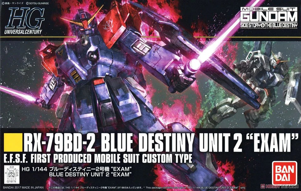 HGUC  Blue Destiny Unit 2 Exam 1/144