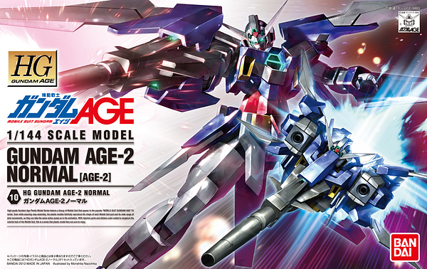 HG #10 Gundam Age 2 Normal 1/144