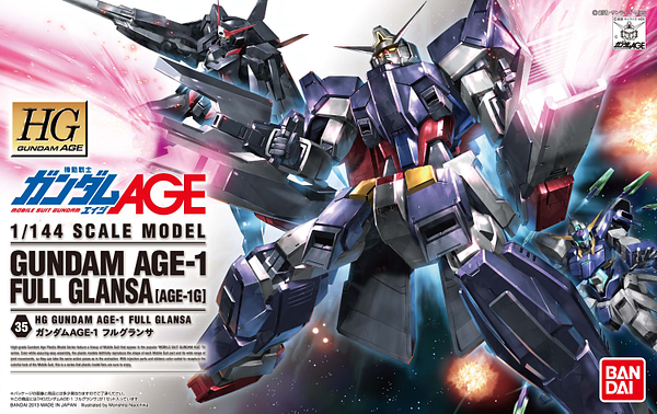 HG #35 Gundam Age 1 Full Glansa 1/144