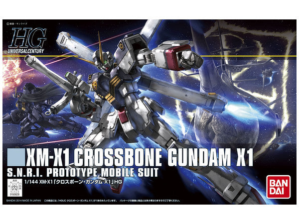 HGUC  #187 Cross Bone Gundam X1 1/144