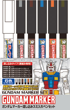 Gundam Marker Set - Gundam Pouring Marker Set GMS122