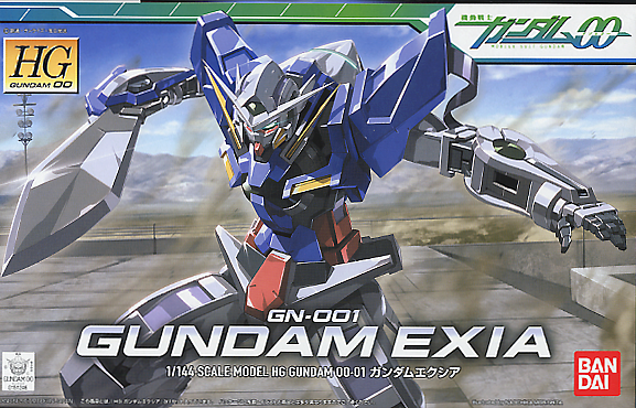 HG00 #001 Gundam Exia 1/144