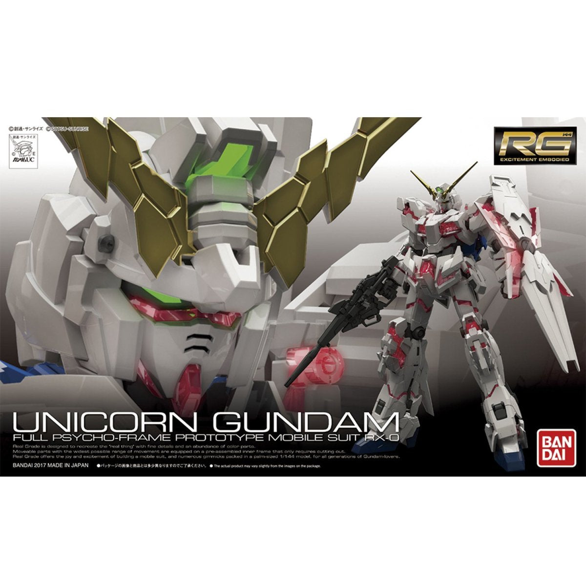 RG #25 Unicorn Gundam 1/144 – Toronto Gundam